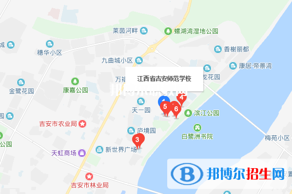 江西吉安師范學(xué)校地址在哪里